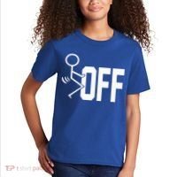 Funny Fuck Off Meme Kids T-Shirt thumb 2