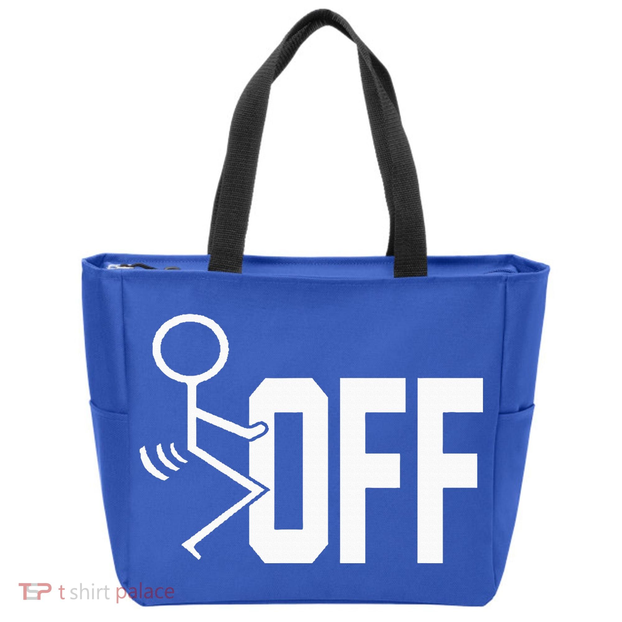 Funny Fuck Off Meme Tote Bag