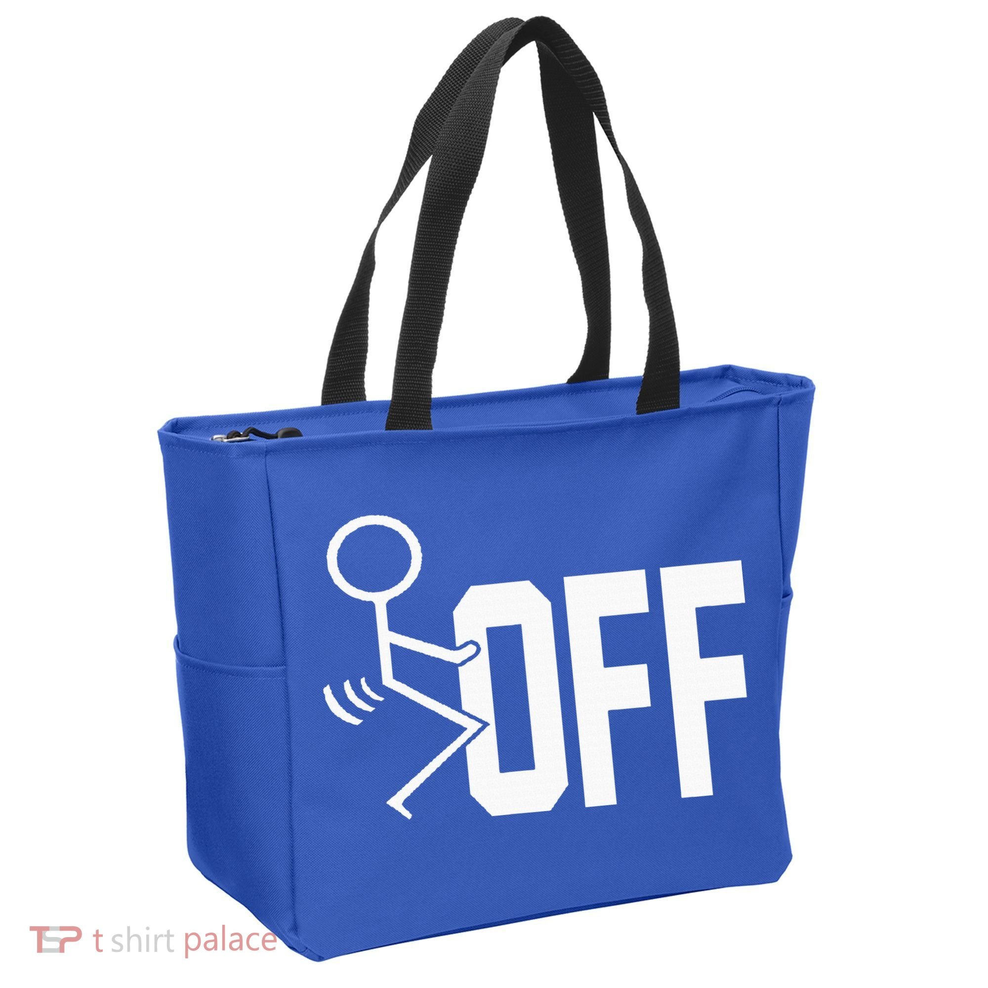 Funny Fuck Off Meme Tote Bag
