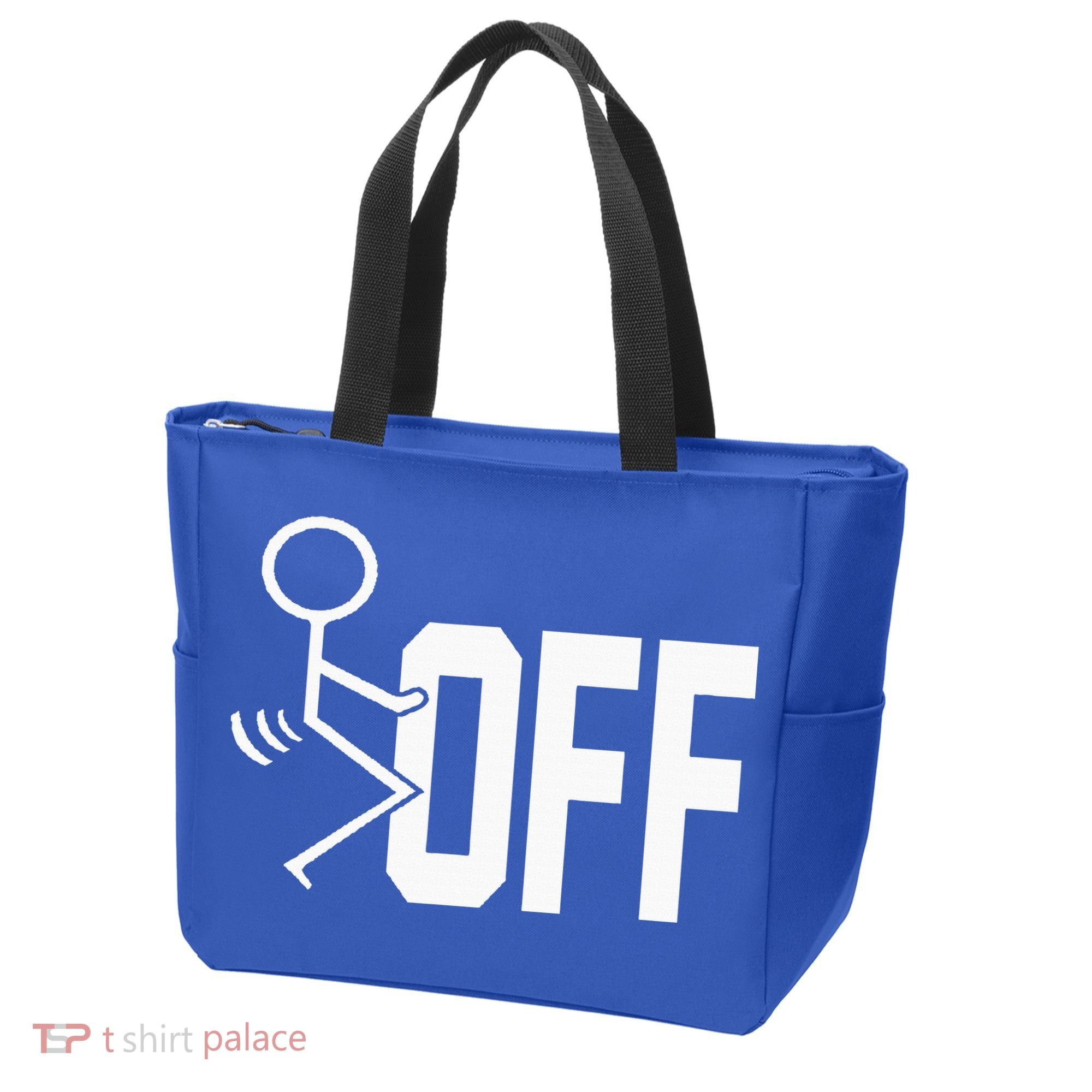 Funny Fuck Off Meme Tote Bag