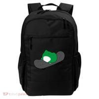 Funny Frog On Skateboard Backpack thumb 0