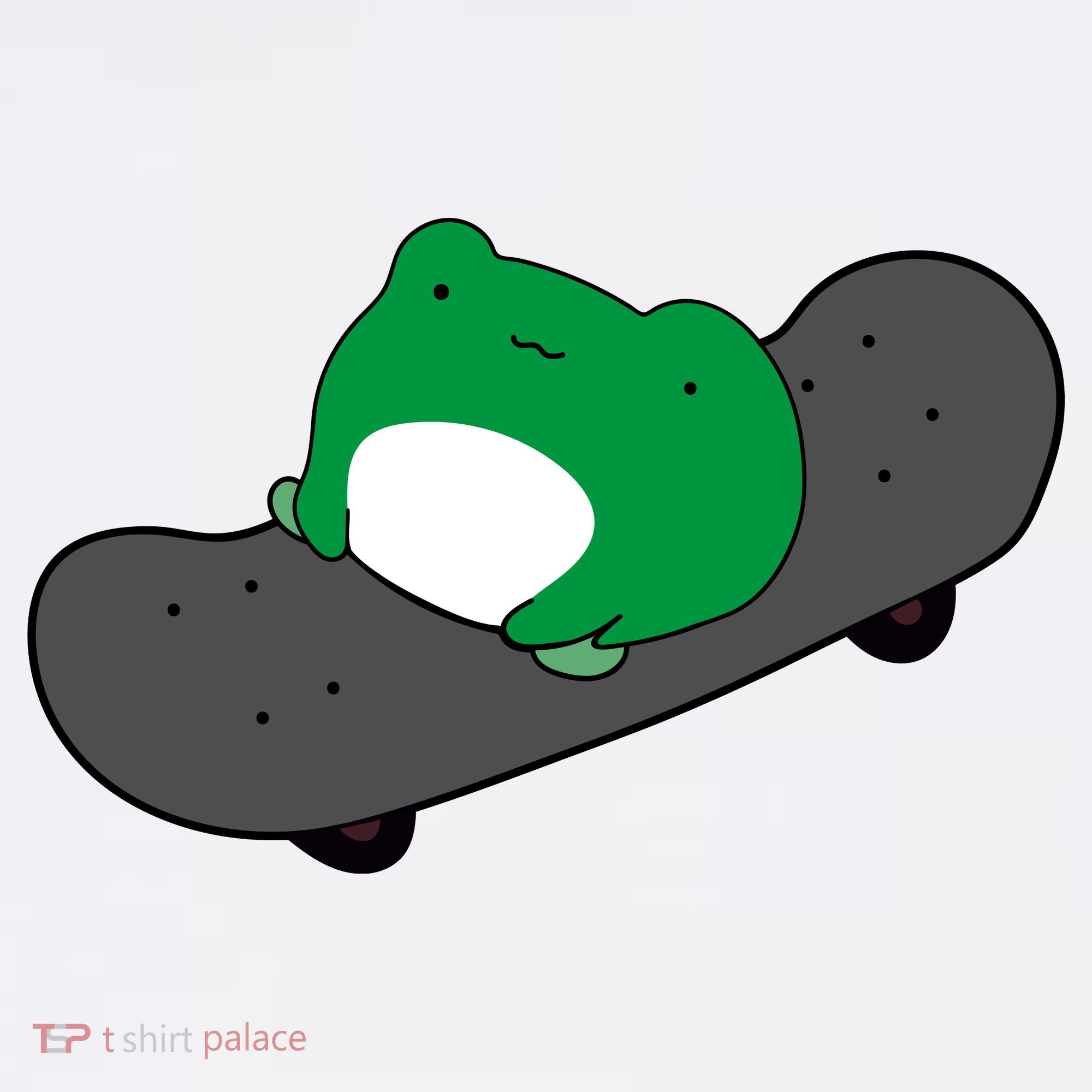 Funny Frog On Skateboard Coffee Mug