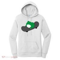 Funny Frog On Skateboard Women's Hoodie thumb 0