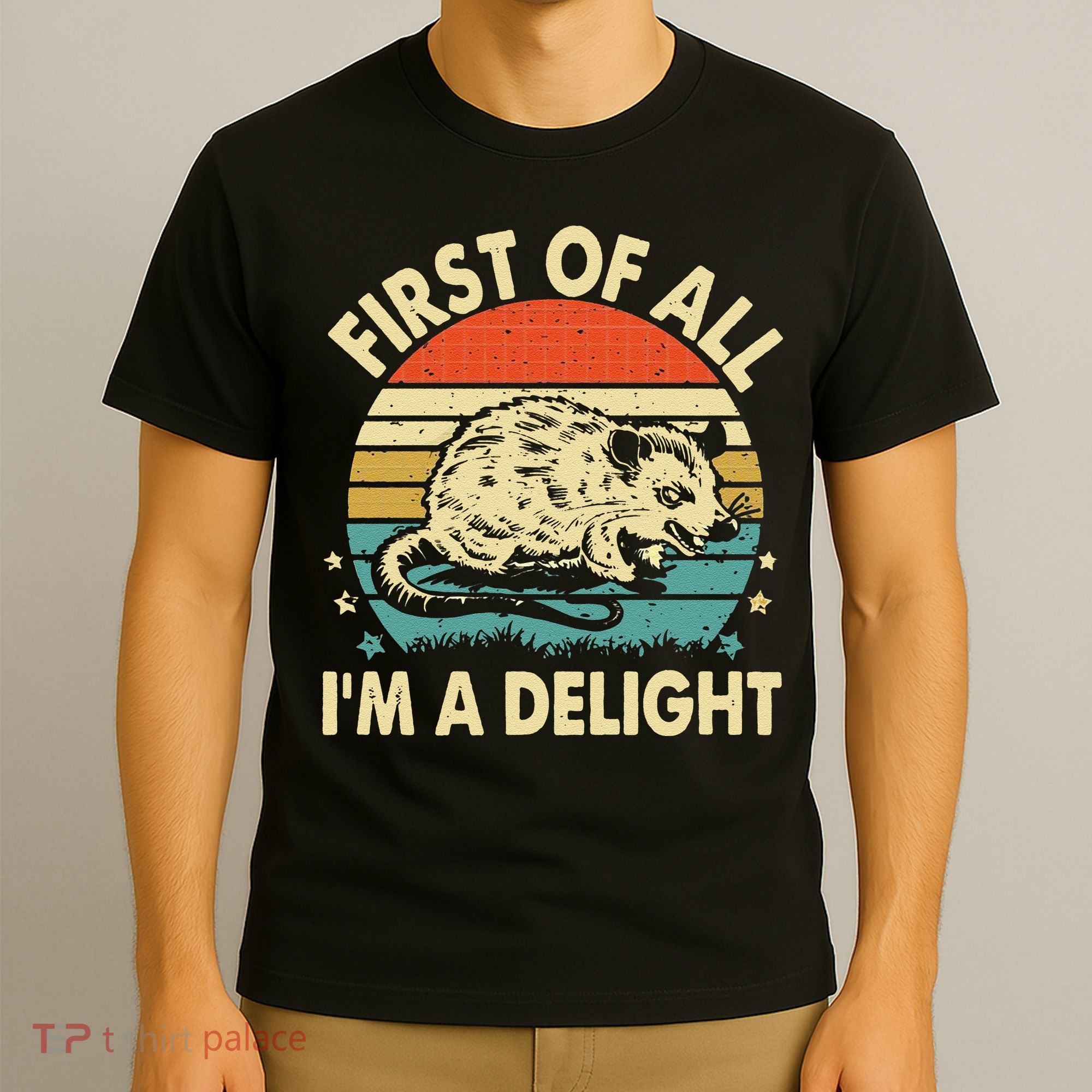 Funny First Of All IM A Delight Gift T-Shirt