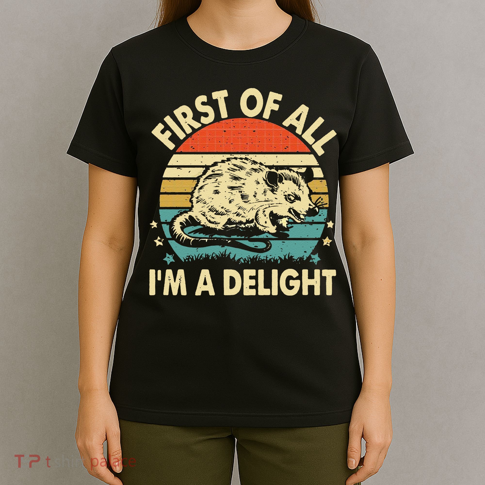 Funny First Of All IM A Delight Gift T-Shirt