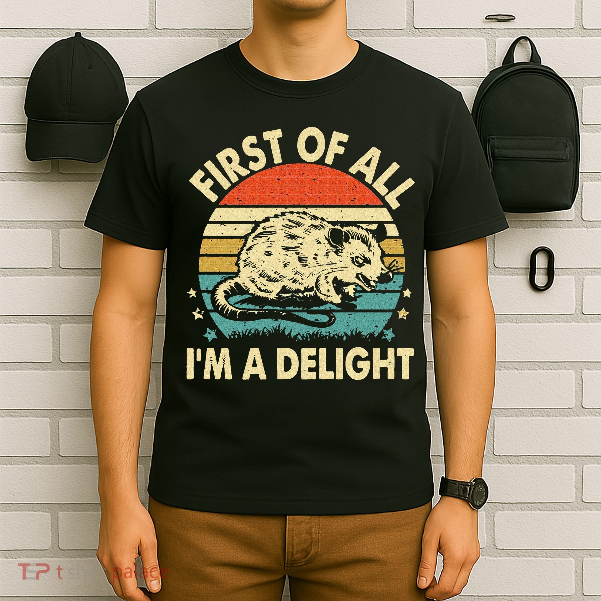 Funny First Of All IM A Delight Gift T-Shirt