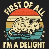 Funny First Of All IM A Delight Gift Hat thumb 2