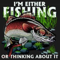 Funny Fishing Or Thinking About It Tote Bag thumb 4