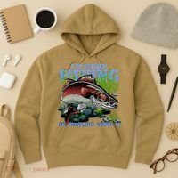 Funny Fishing Or Thinking About It Hoodie thumb 3