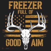 Freezer Full Of Good Aim Deer Hunting Season Hunter Dad Beanie thumb 2