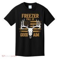Freezer Full Of Good Aim Deer Hunting Season Hunter Dad Kids T-Shirt thumb 0