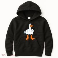 Funny Finger Of Disagree Swan Kids Hoodie thumb 0