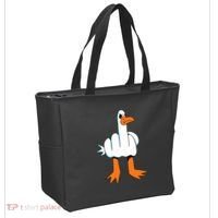 Funny Finger Of Disagree Swan Tote Bag thumb 2