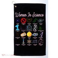 Famous Females Of Science Golf Towel thumb 0