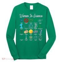 Famous Females Of Science Long Sleeve Shirt thumb 0