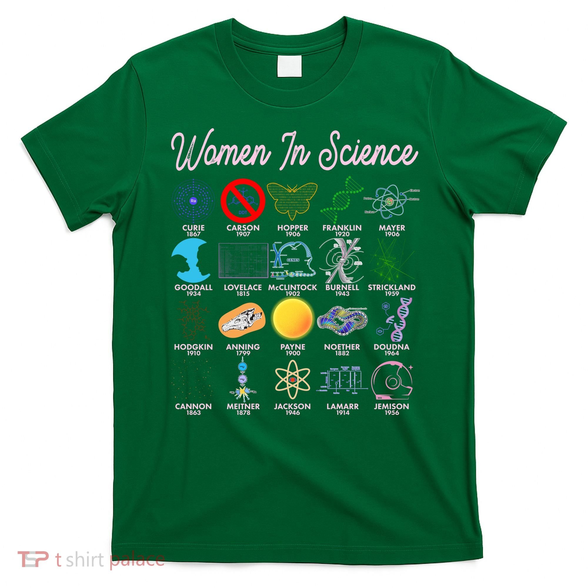 Famous Females Of Science T-Shirt
