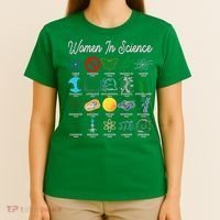 Famous Females Of Science T-Shirt thumb 4