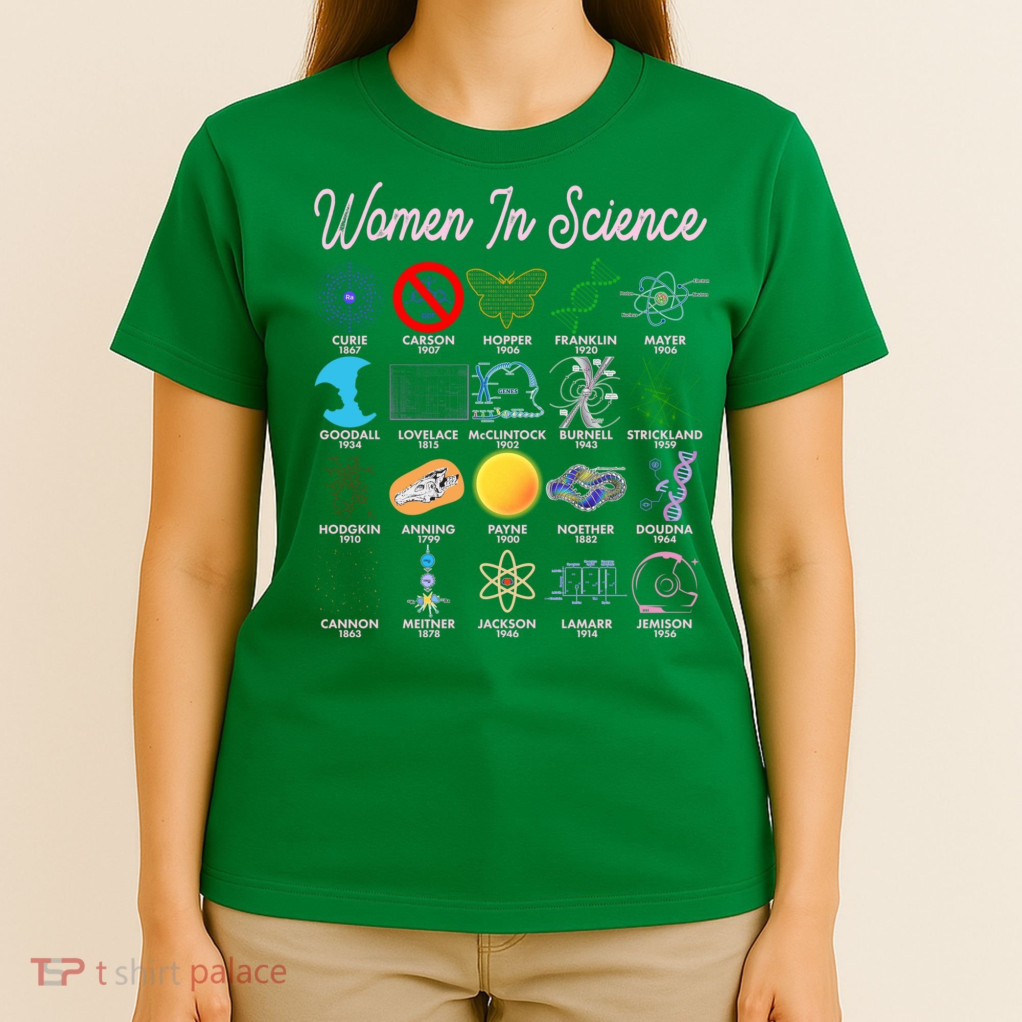 Famous Females Of Science T-Shirt