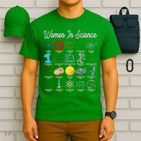 Famous Females Of Science T-Shirt thumb 6