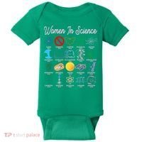 Famous Females Of Science Baby Bodysuit thumb 0
