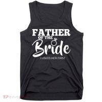 Funny Father Of The Bride Fatherly Love Dad Tank Top thumb 0