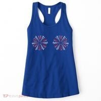 Funny Fourth Of July Fireworks Women's Tank Top thumb 0