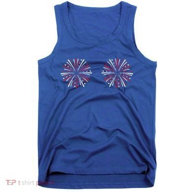 Funny Fourth Of July Fireworks Tank Top