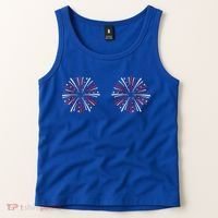 Funny Fourth Of July Fireworks Tank Top thumb 2