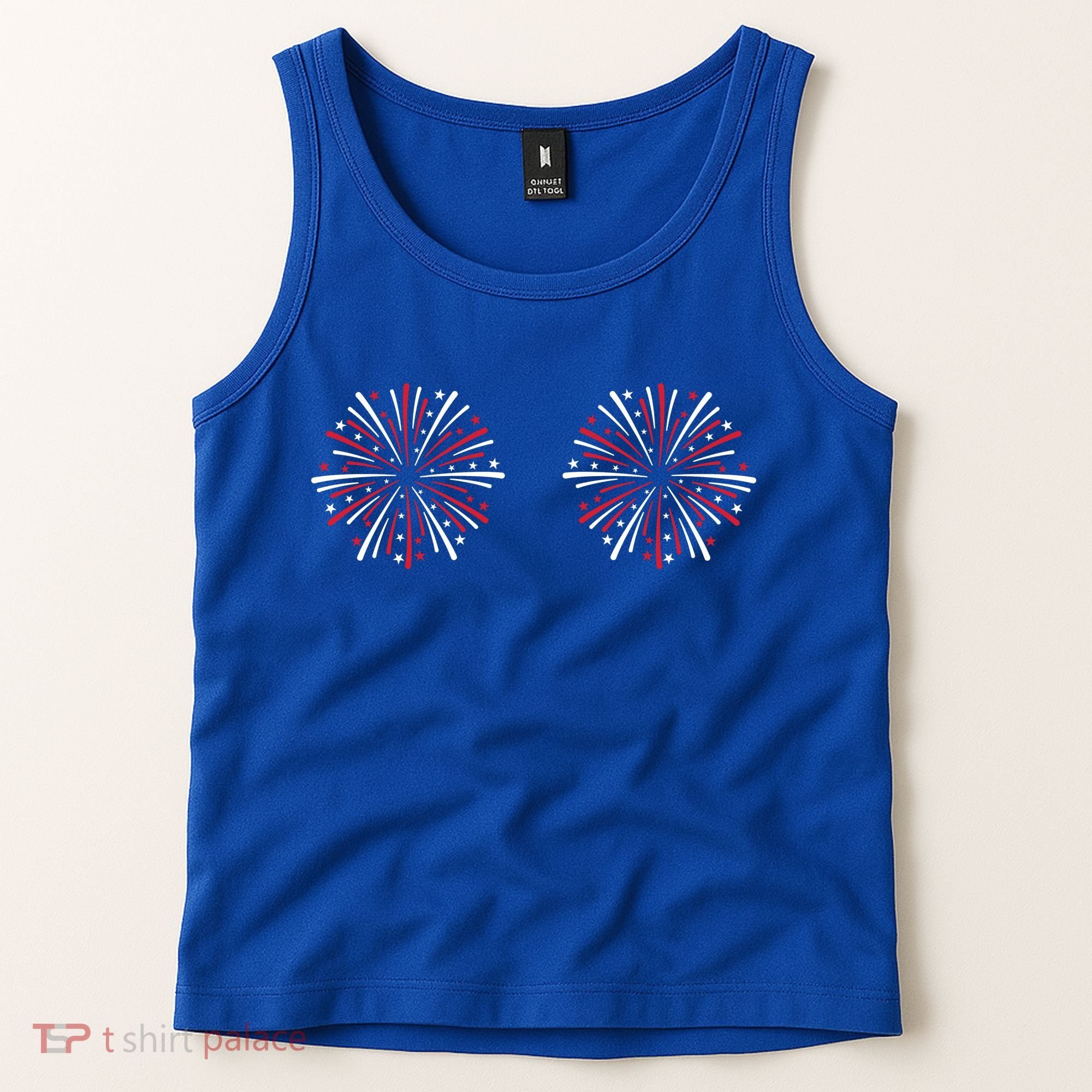 Funny Fourth Of July Fireworks Tank Top