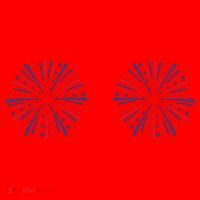 Funny Fourth Of July Fireworks Santa Hat thumb 1