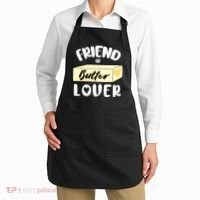 Funny Friend Of Butter Lover Matching Group Apron thumb 2