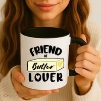 Funny Friend Of Butter Lover Matching Group Coffee Mug thumb 3