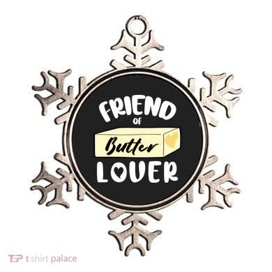 Funny Friend Of Butter Lover Matching Group Ornament