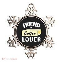 Funny Friend Of Butter Lover Matching Group Ornament thumb 0