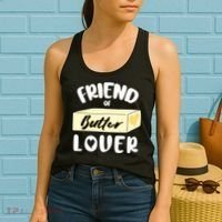 Funny Friend Of Butter Lover Matching Group Women's Tank Top thumb 2