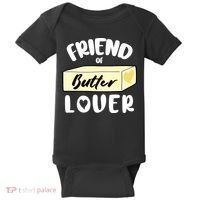 Funny Friend Of Butter Lover Matching Group Baby Bodysuit thumb 0
