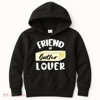Funny Friend Of Butter Lover Matching Group Kids Hoodie thumb 0