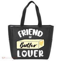Funny Friend Of Butter Lover Matching Group Tote Bag thumb 0