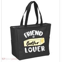 Funny Friend Of Butter Lover Matching Group Tote Bag thumb 2