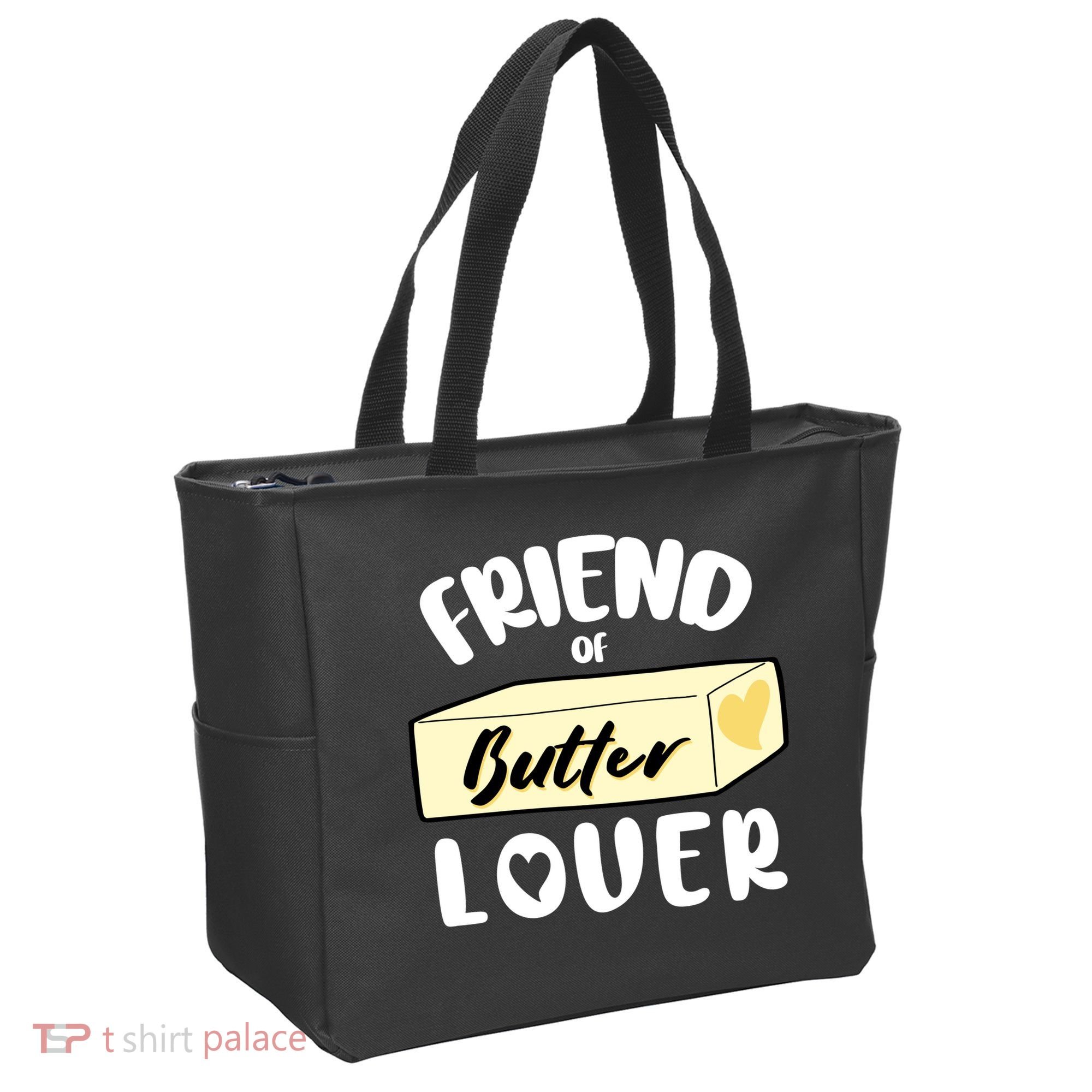 Funny Friend Of Butter Lover Matching Group Tote Bag