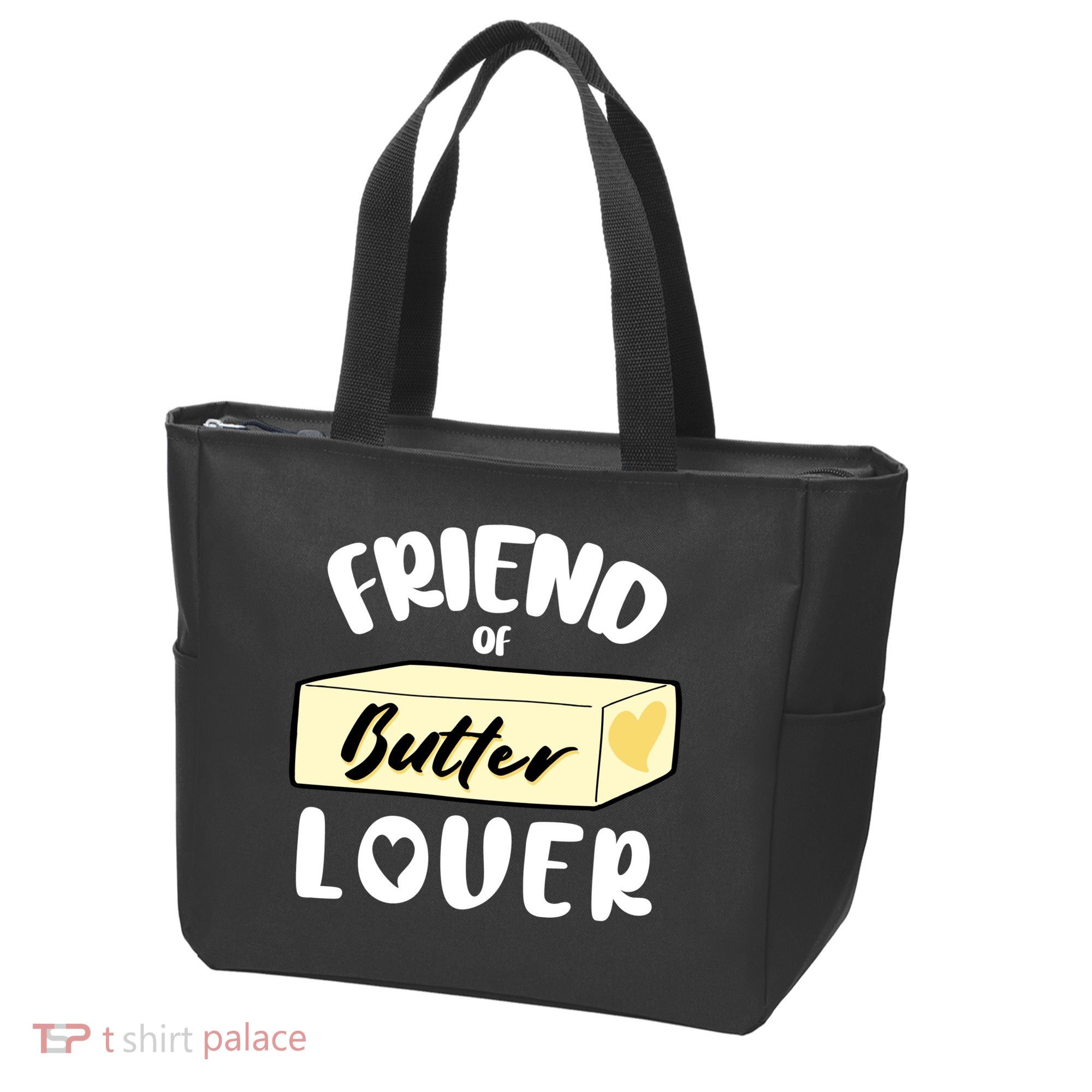 Funny Friend Of Butter Lover Matching Group Tote Bag