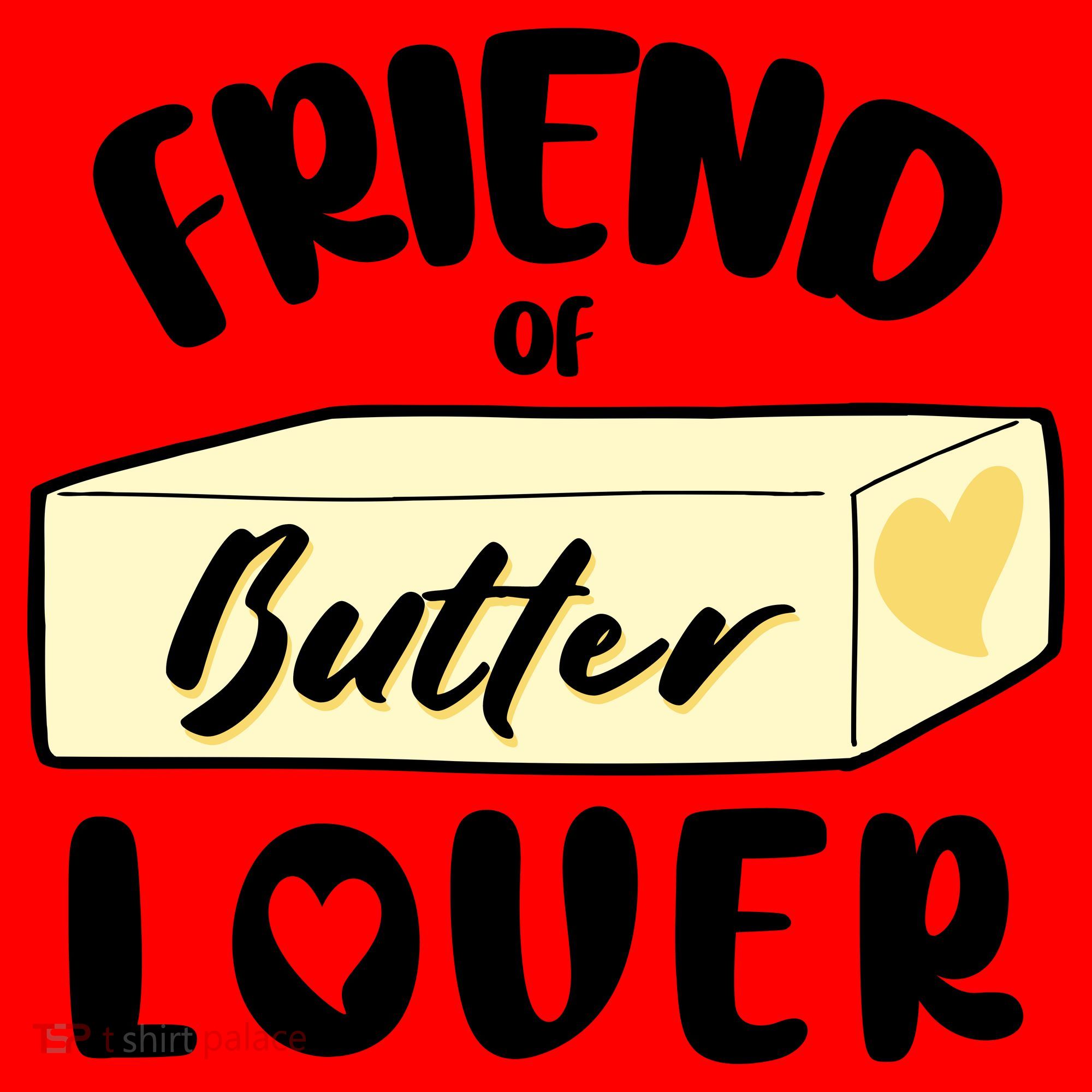 Funny Friend Of Butter Lover Matching Group Santa Hat