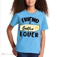 Funny Friend Of Butter Lover Matching Group Kids T-Shirt thumb 2