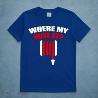 Funny Firefighter Plumber Where My Hose At Gift T-Shirt thumb 5