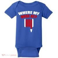 Funny Firefighter Plumber Where My Hose At Gift Baby Bodysuit thumb 0