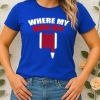 Funny Firefighter Plumber Where My Hose At Gift Women's T-Shirt thumb 2