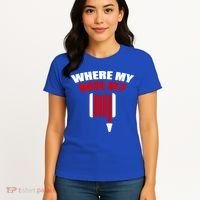 Funny Firefighter Plumber Where My Hose At Gift Women's T-Shirt thumb 4