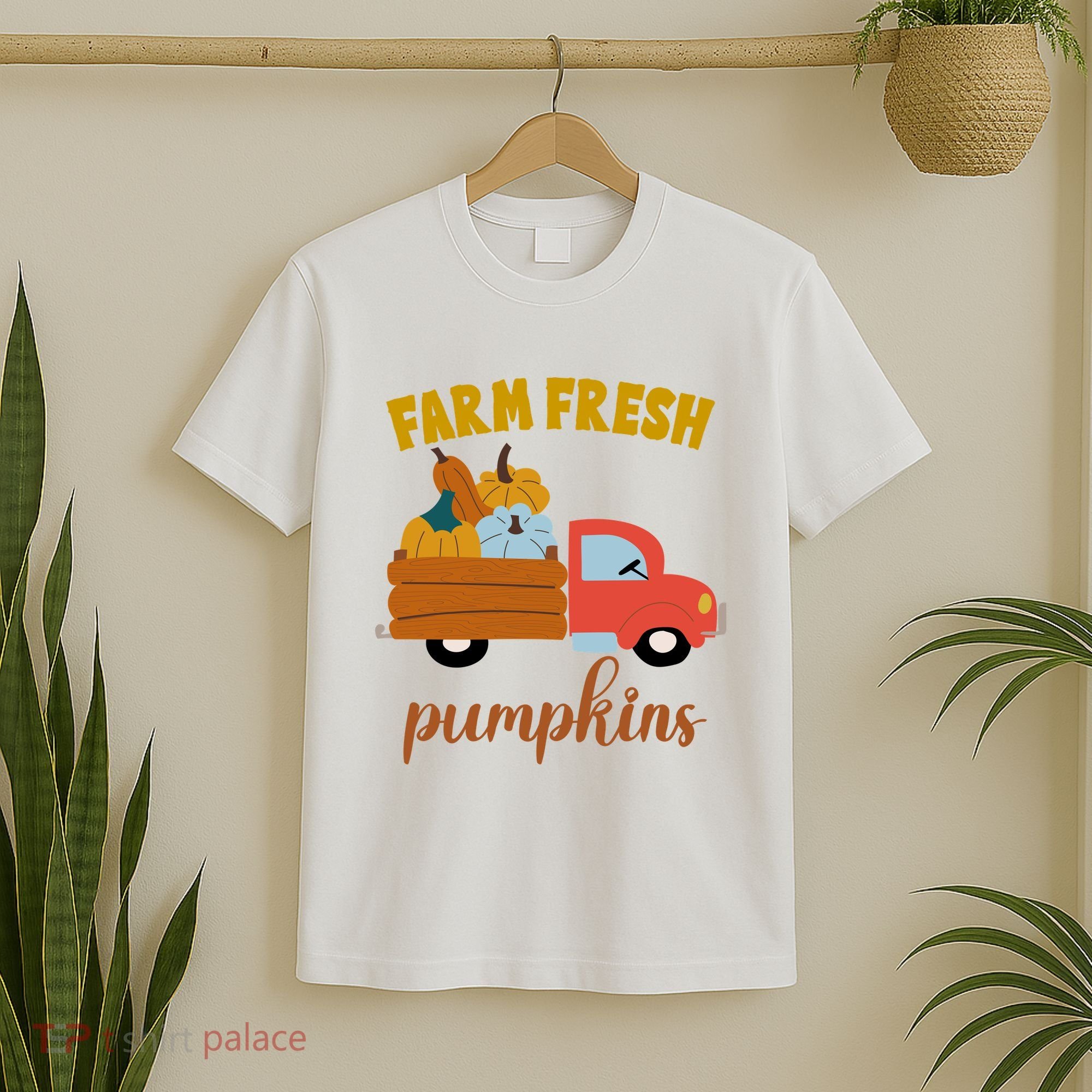 Farm Fresh Pumpkins Fall Vintage Truck T-Shirt
