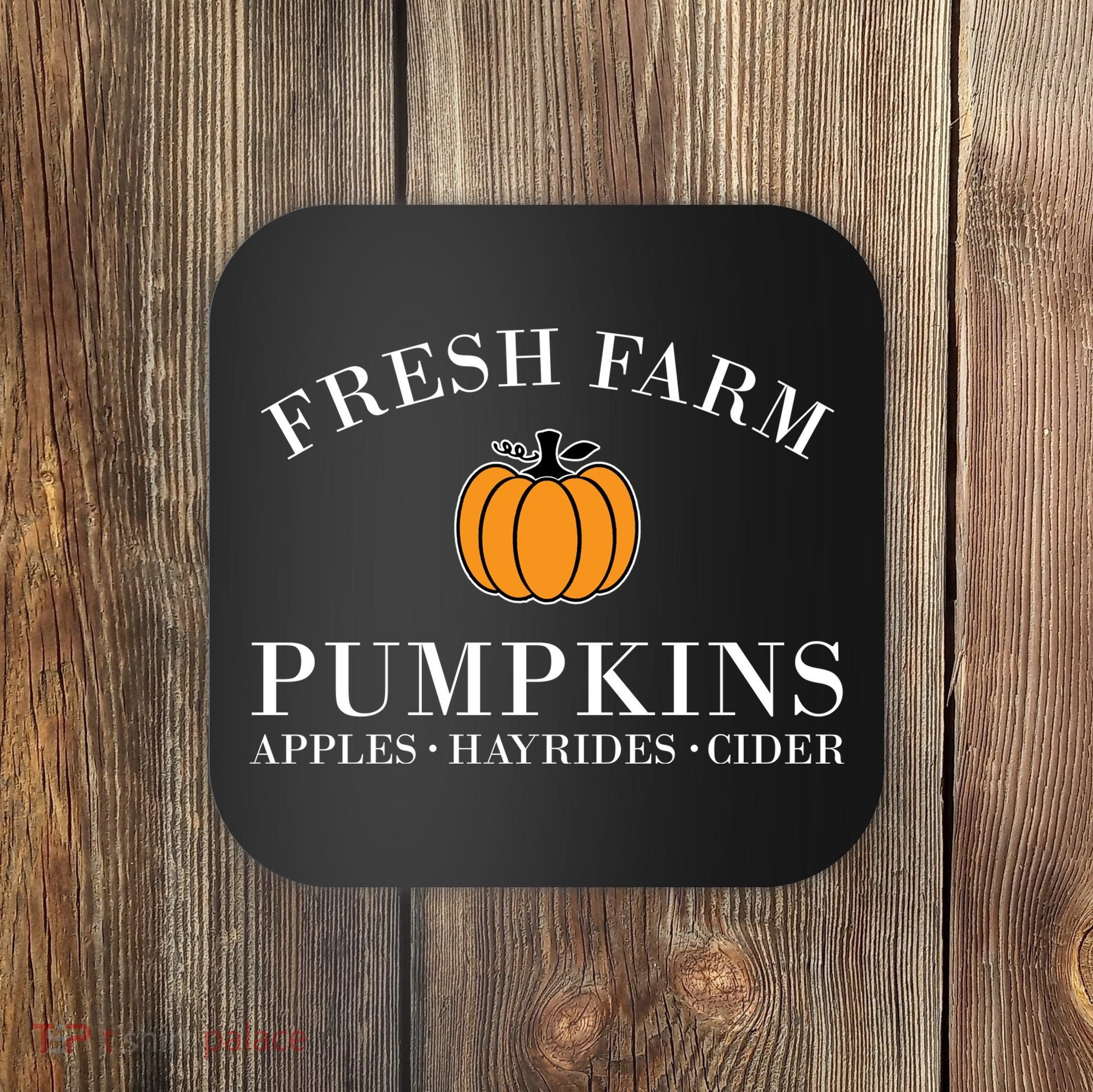 Fresh Farm Pumpkins Apples Hayrides Cider Coaster