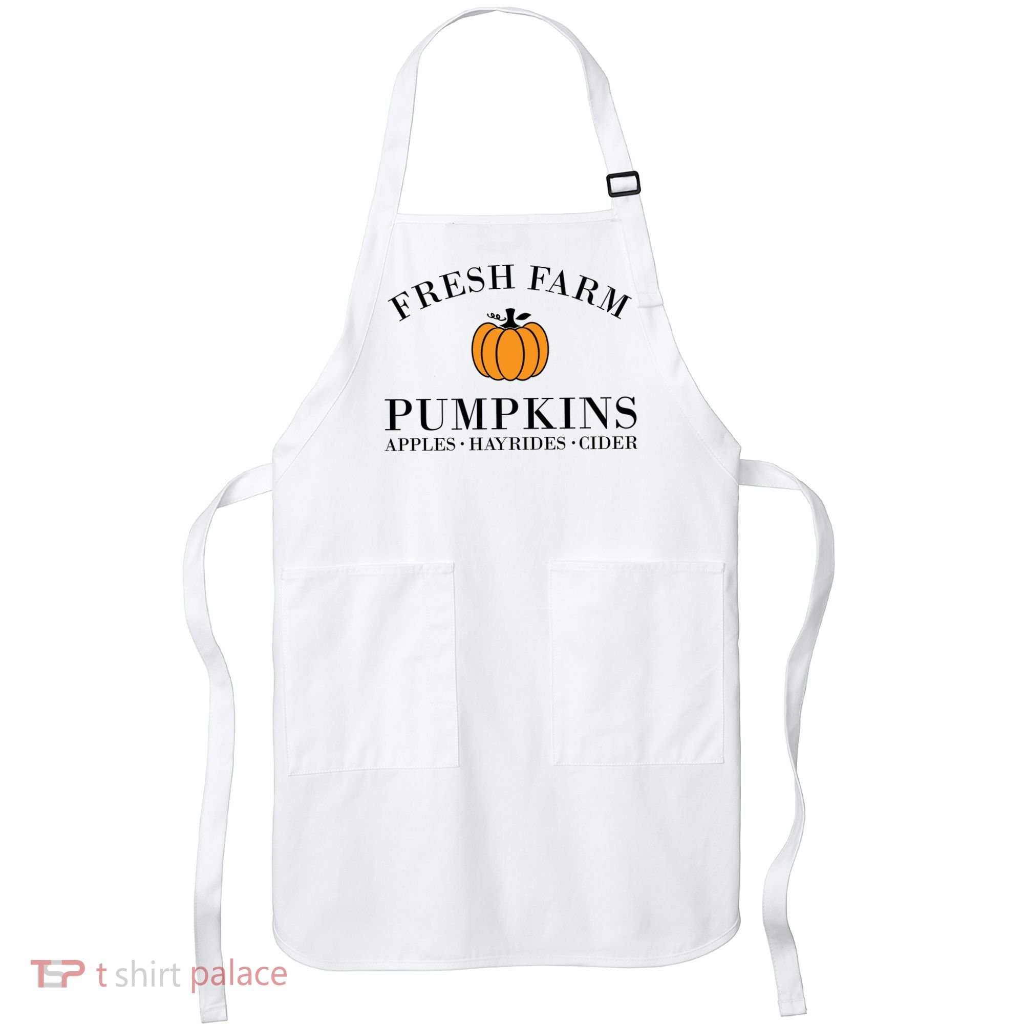 Fresh Farm Pumpkins Apples Hayrides Cider Apron